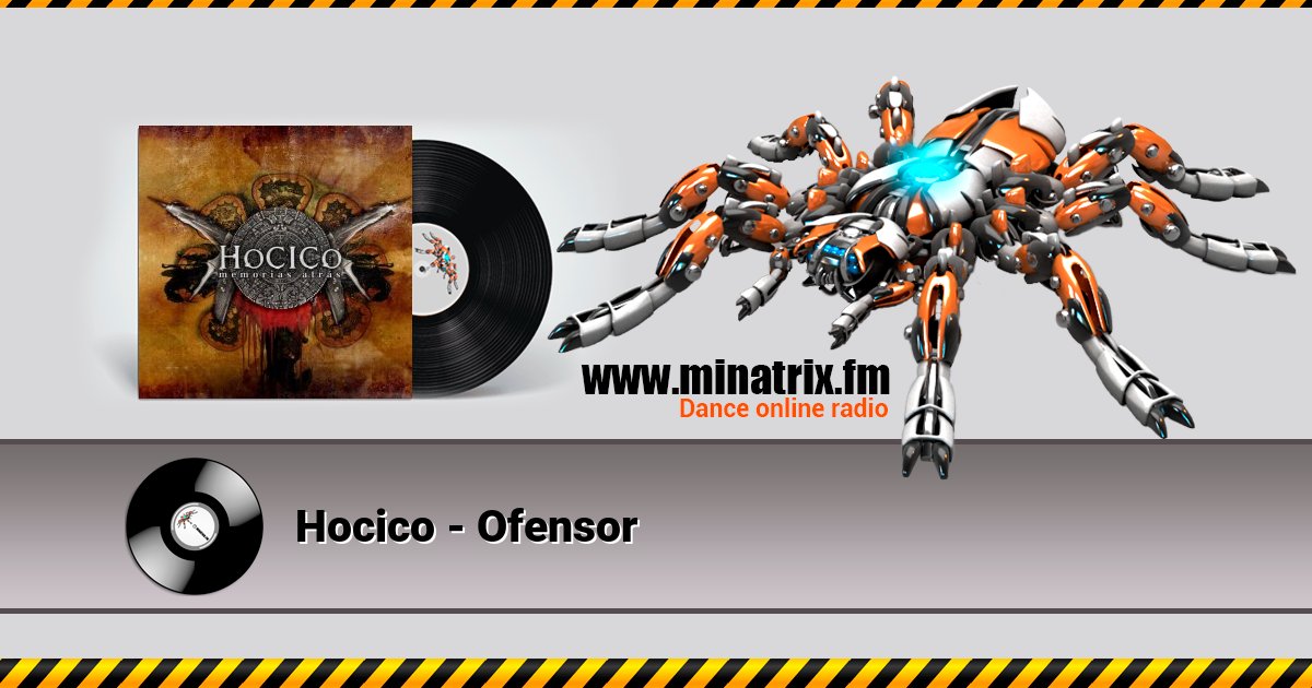 Hocico - Ofensor Hocico - Ofensor Listen online and download MP3