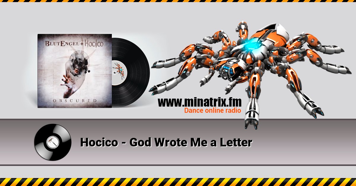 Hocico - God Wrote Me a Letter Listen online and download MP3