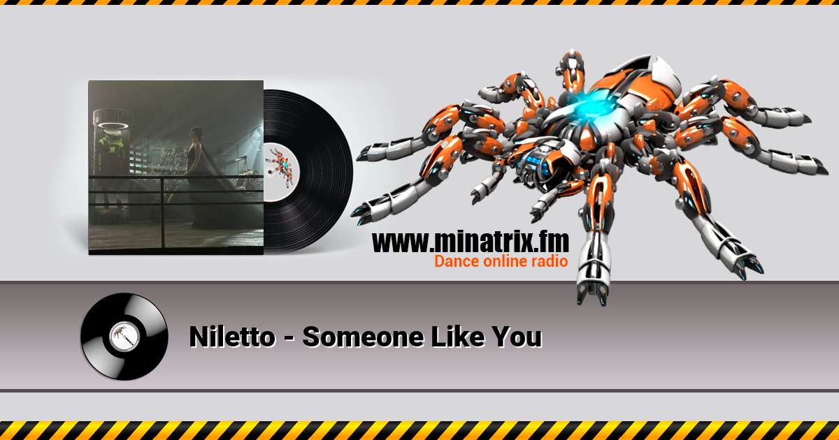Niletto - Someone Like You Listen online and download MP3