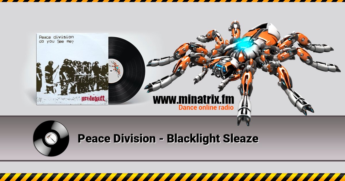 Peace Division - Blacklight Sleaze Peace Division - Blacklight Sleaze Listen online and download MP3