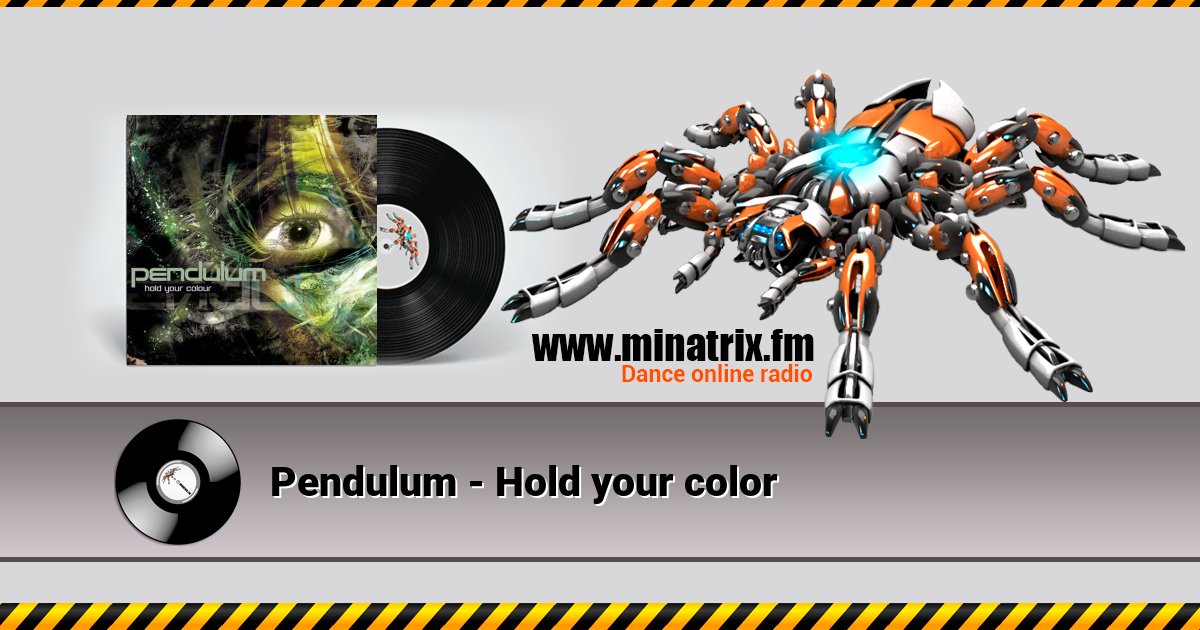 Pendulum - Hold your color Listen online and download MP3
