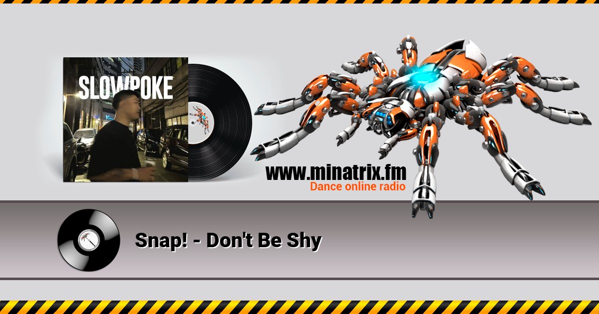 Snap! - Don't Be Shy Listen online and download MP3