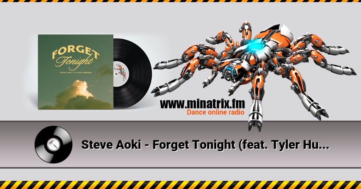 Steve Aoki - Forget Tonight (feat. Tyler Hubbard) Listen online and download MP3