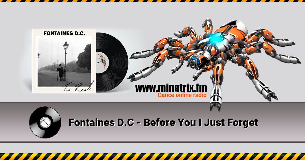 Fontaines D.C - Before You I Just Forget Listen online and download MP3