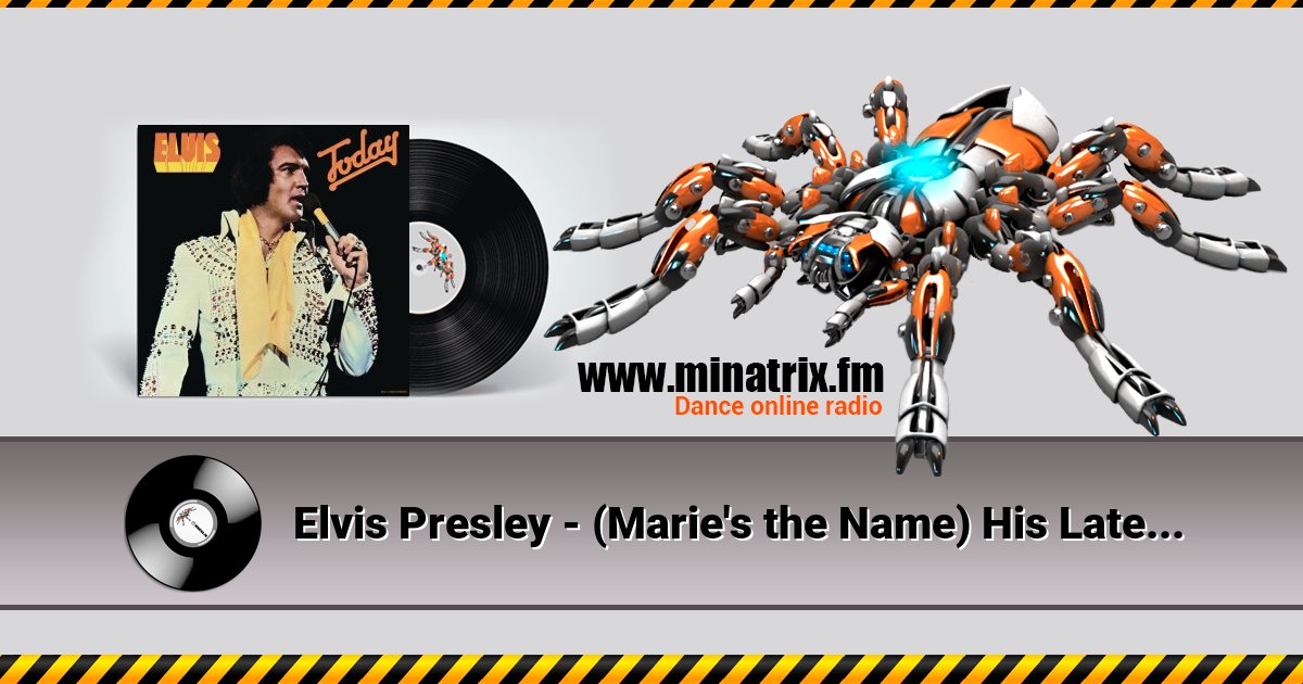 Elvis Presley - (Marie's the Name) His Latest Flame Слухати онлайн та завантажити MP3