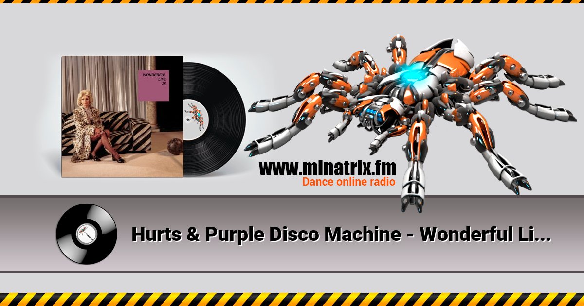 Hurts & Purple Disco Machine - Wonderful Life '25 Listen online and download MP3
