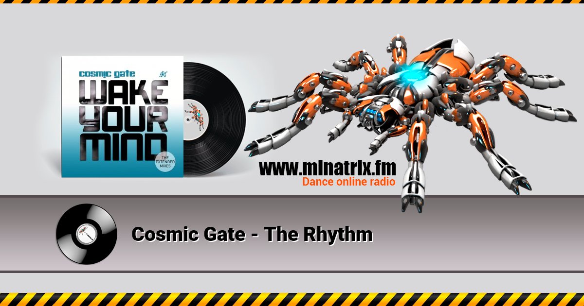 Cosmic Gate - The Rhythm Cosmic Gate - The Rhythm Listen online and download MP3