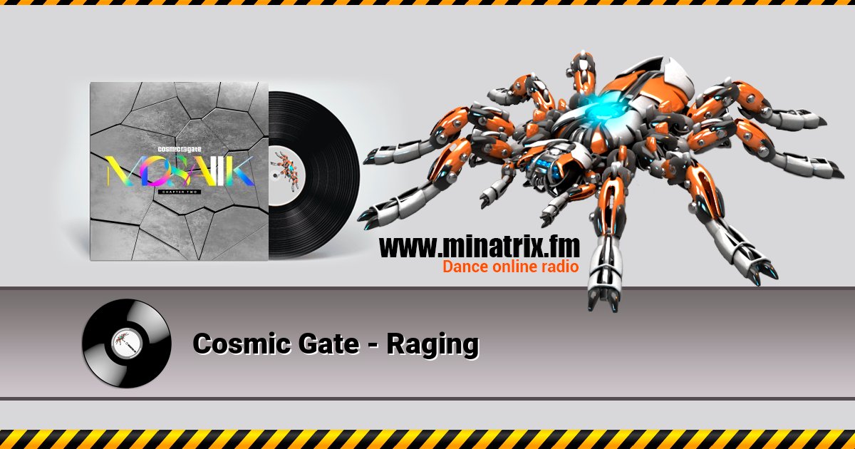 Cosmic Gate - Raging Listen online and download MP3