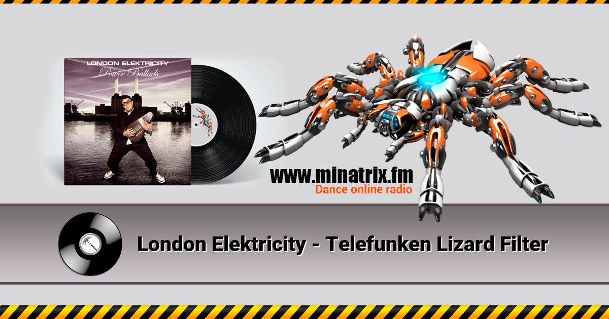 London Elektricity - Telefunken Lizard Filter London Elektricity - Telefunken Lizard Filter Listen online and download MP3