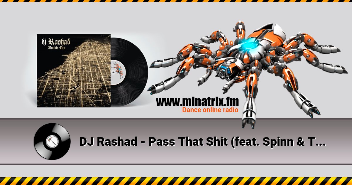 DJ Rashad - Pass That Shit (feat. Spinn & Taso) Listen online and download MP3
