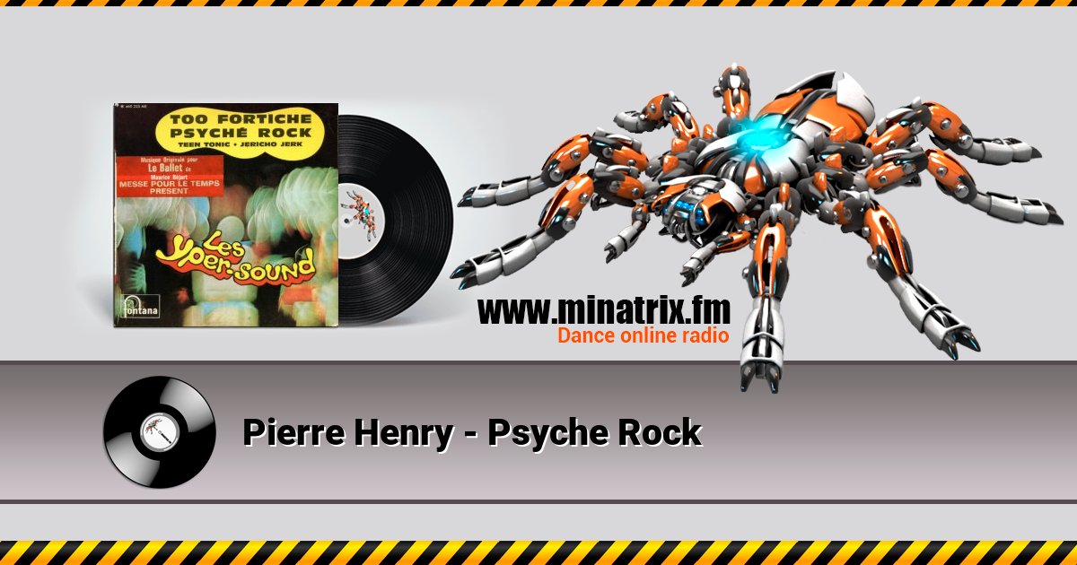 Pierre Henry - Psyche Rock Listen online and download MP3