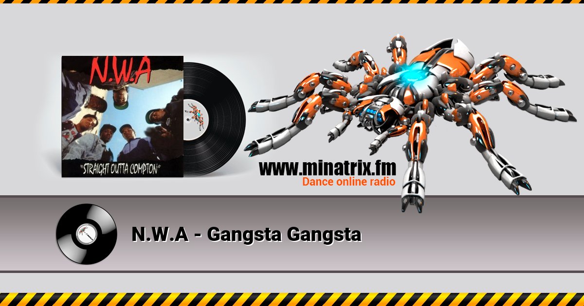 N.W.A - Gangsta Gangsta Listen online and download MP3