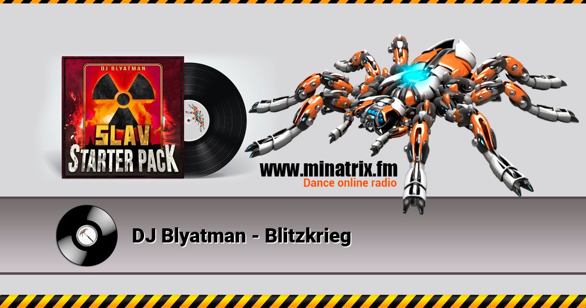 DJ Blyatman - Blitzkrieg DJ Blyatman - Blitzkrieg Listen online and download MP3