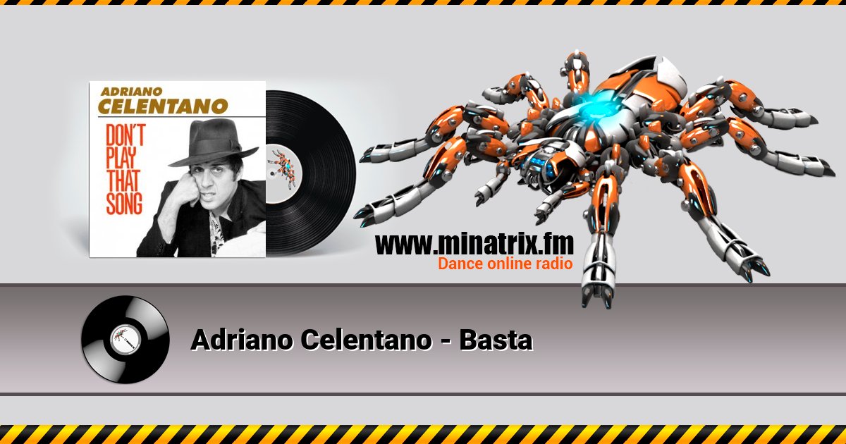 Adriano Celentano - Basta Listen online and download MP3