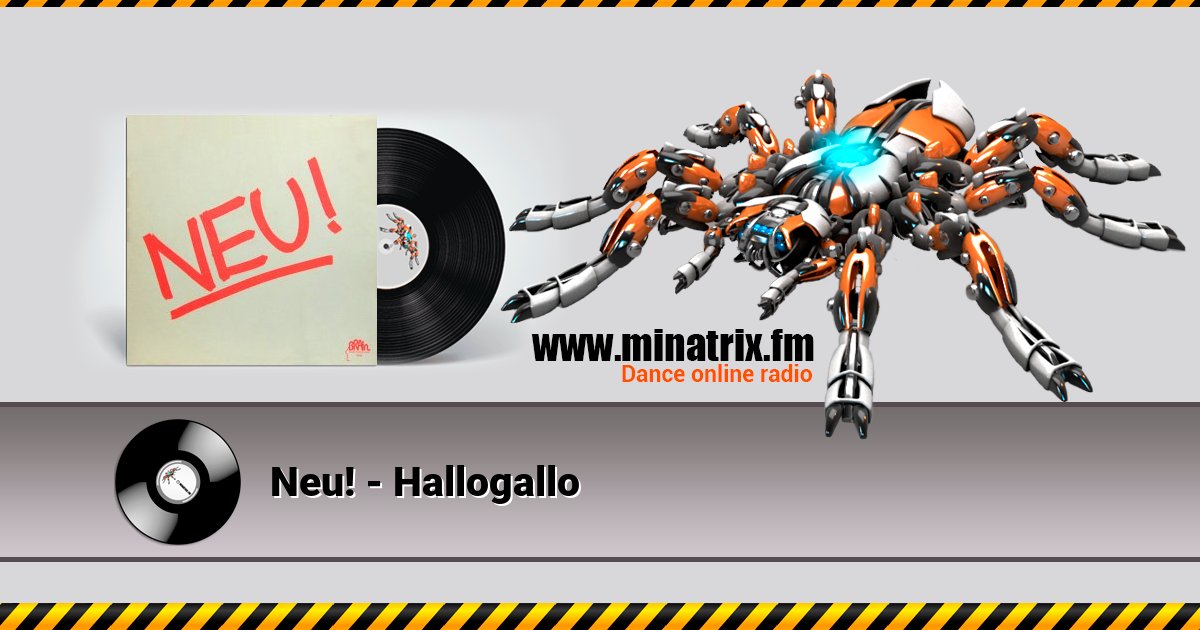 Neu! - Hallogallo Listen online and download MP3