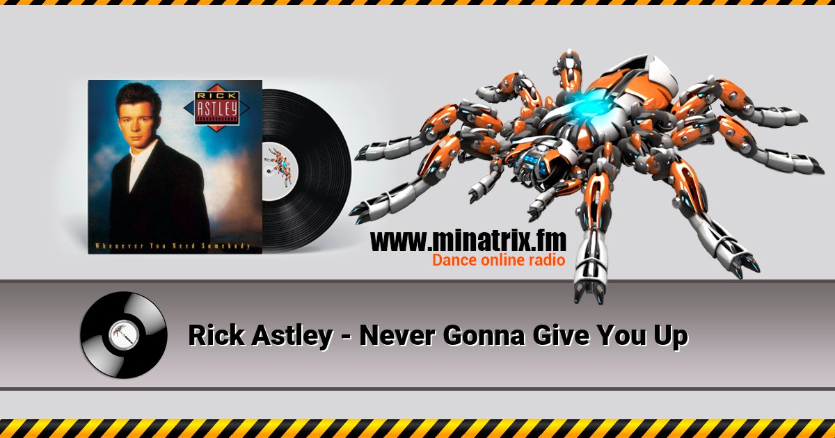 Rick Astley - Never Gonna Give You Up Listen online and download MP3