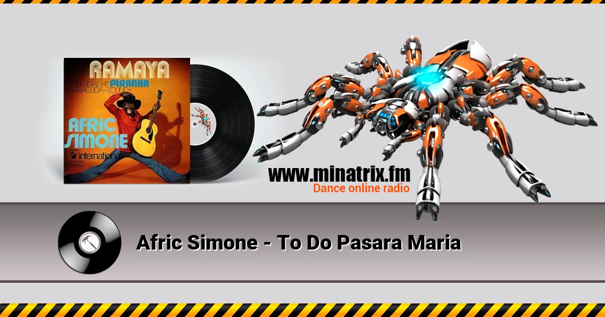 Afric Simone - To Do Pasara Maria Listen online and download MP3
