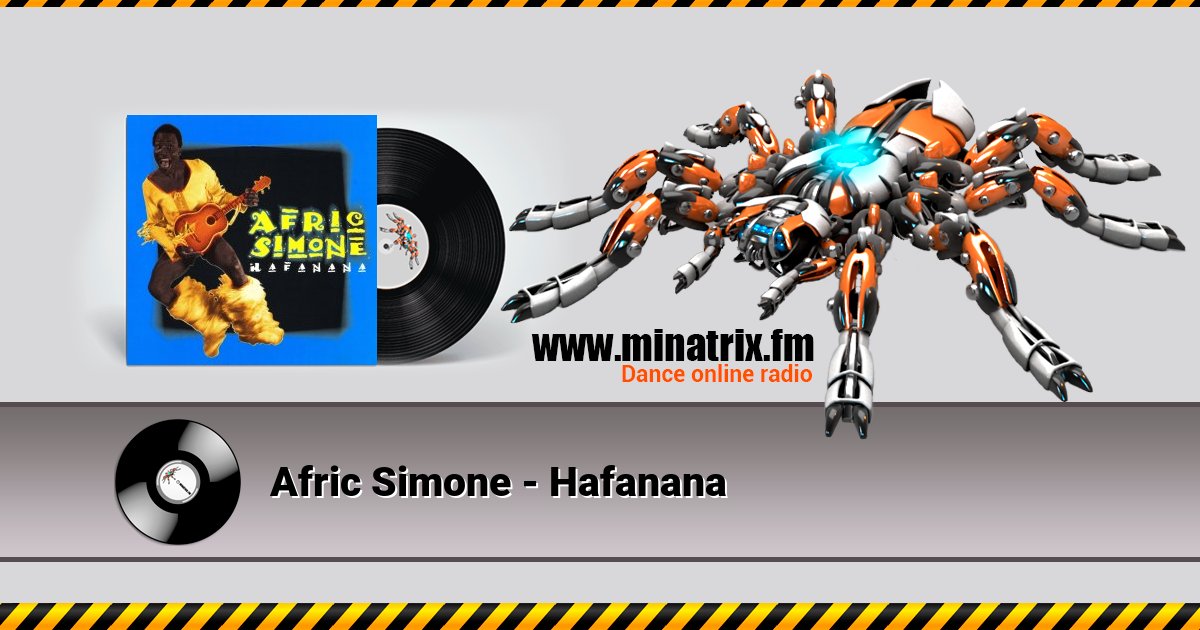 Afric Simone - Hafanana Listen online and download MP3