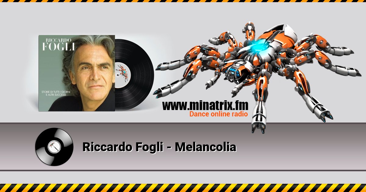 Riccardo Fogli - Melancolia Riccardo Fogli - Melancolia Listen online and download MP3