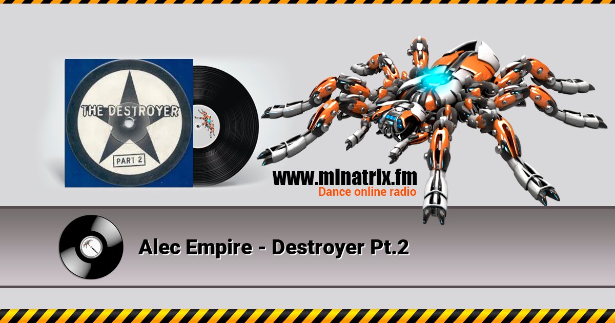 Alec Empire - Destroyer Pt.2 Listen online and download MP3