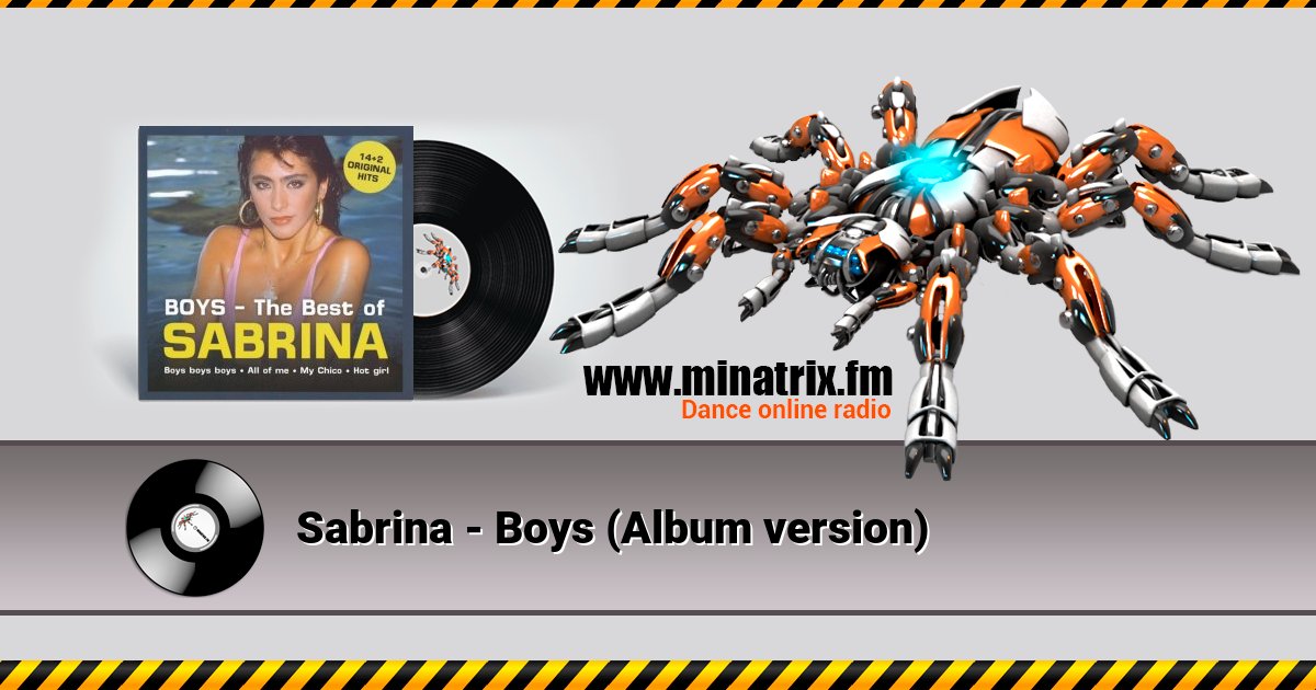 Sabrina - Boys (Album version) Listen online and download MP3