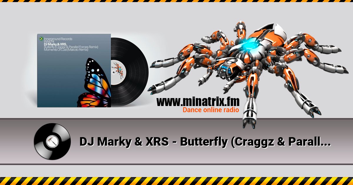 DJ Marky & XRS - Butterfly (Craggz & Parallel F) Listen online and download MP3