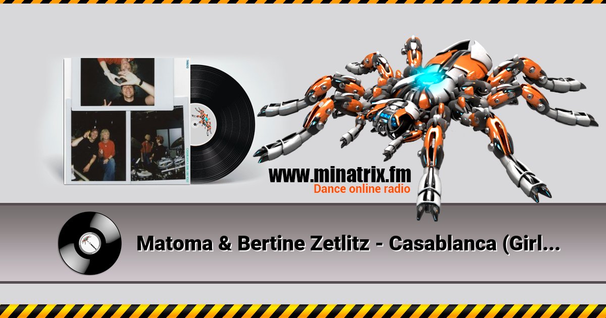 Matoma & Bertine Zetlitz - Casablanca (Girl Like You) Listen online and download MP3