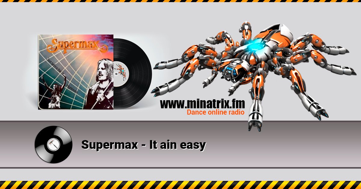 Supermax - It ain easy Listen online and download MP3