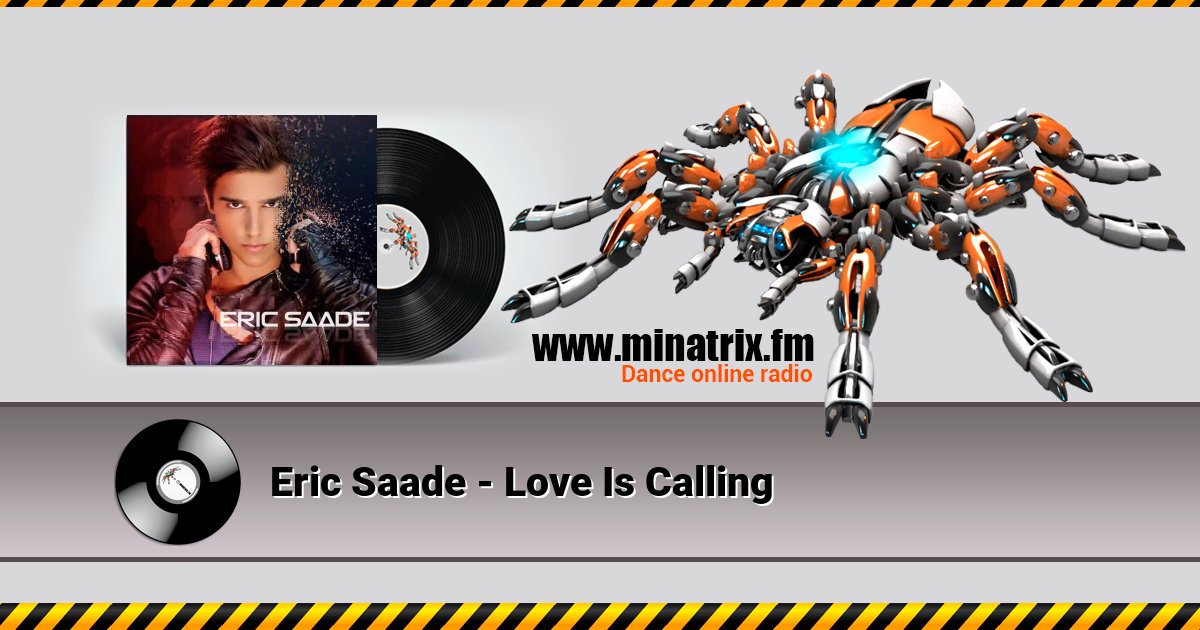Eric Saade - Love Is Calling Listen online and download MP3