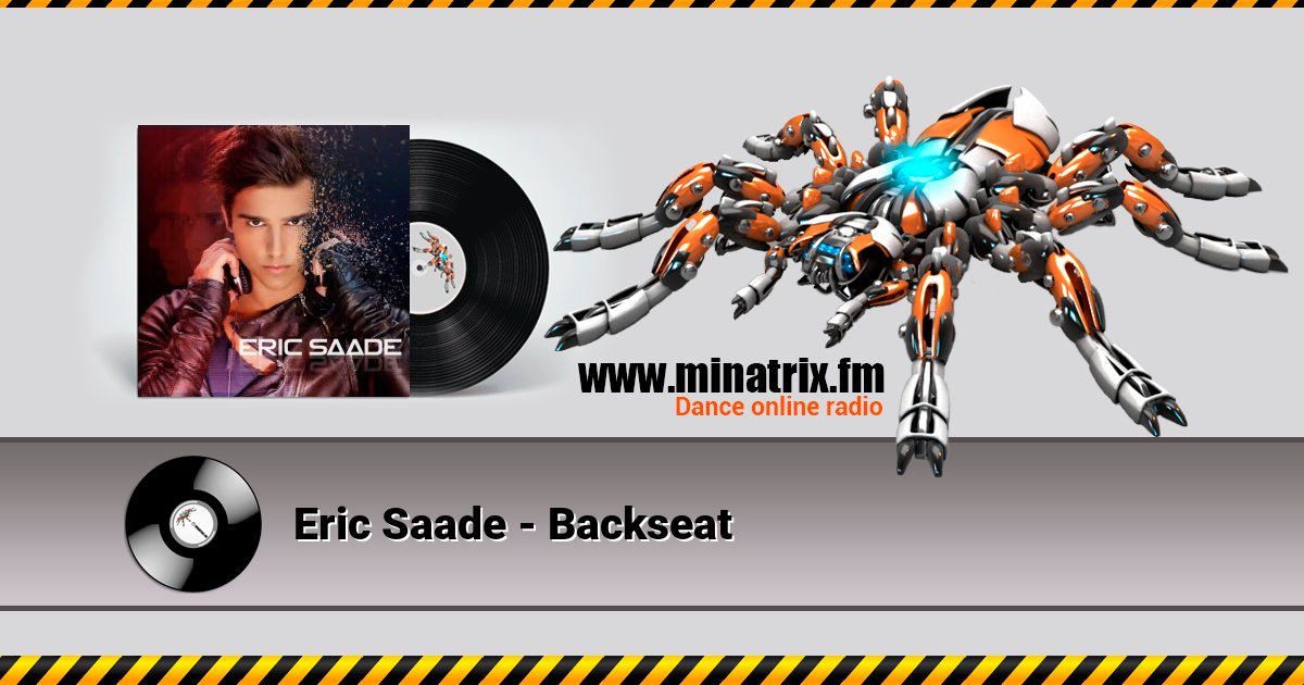 Eric Saade - Backseat Eric Saade - Backseat Listen online and download MP3