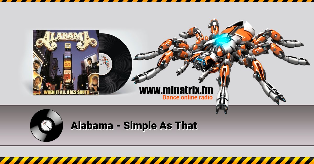 Alabama - Simple As That Listen online and download MP3