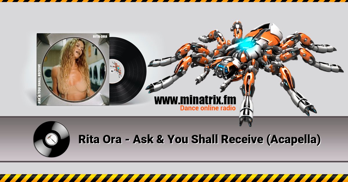 Rita Ora - Ask & You Shall Receive (Acapella) Listen online and download MP3