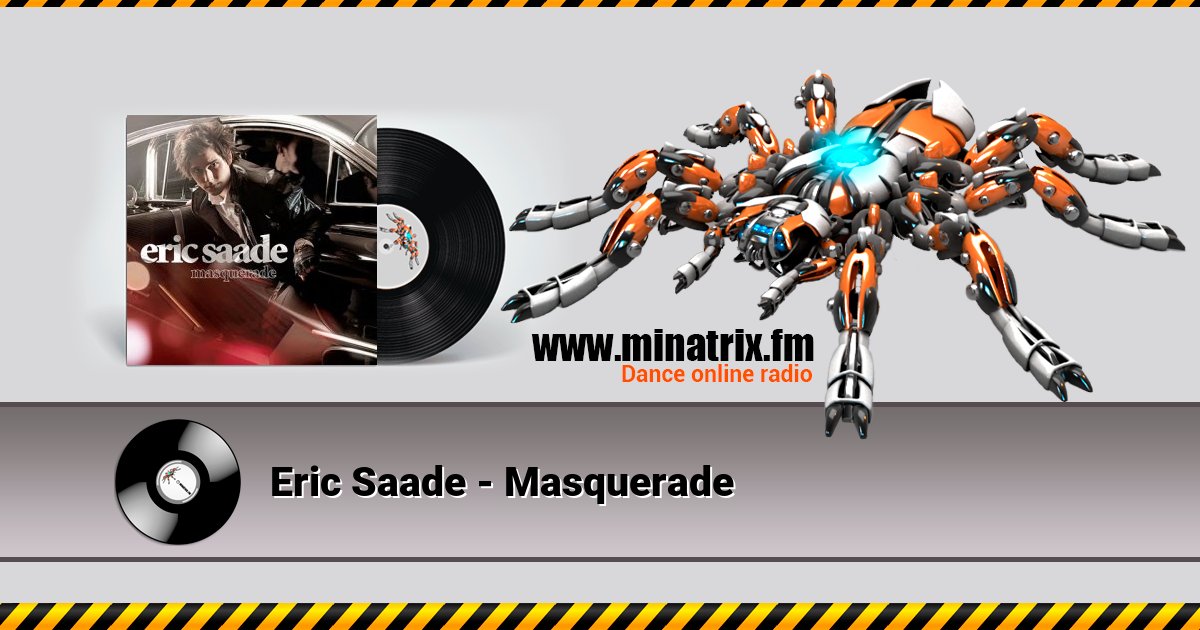 Eric Saade - Masquerade Listen online and download MP3