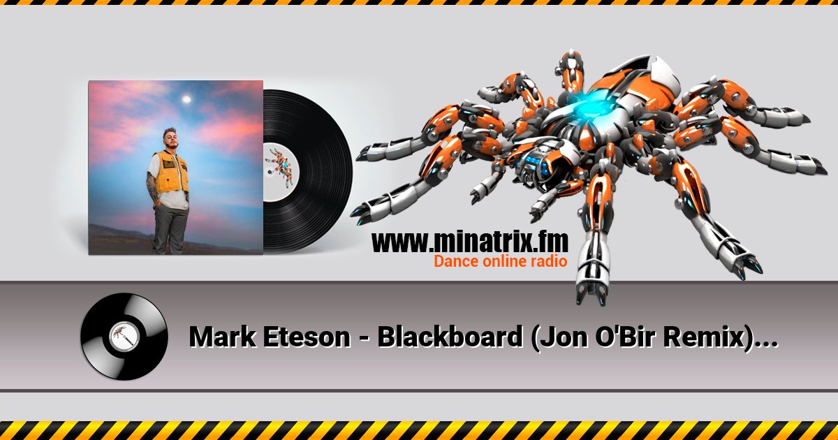 Mark Eteson - Blackboard (Jon O'Bir Remix) Listen online and download MP3