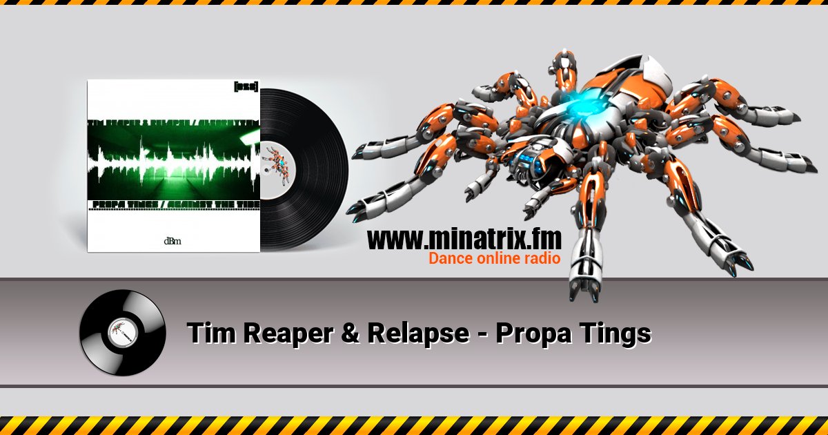 Tim Reaper & Relapse - Propa Tings Listen online and download MP3