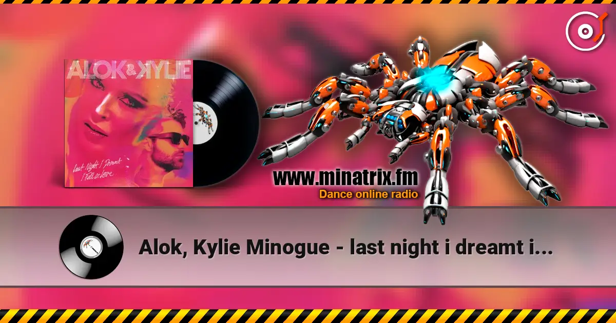 Alok, Kylie Minogue - last night i dreamt i fell in love слухати онлайн у високій якості | Minatrix.FM