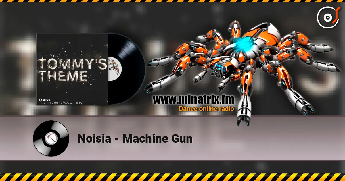Noisia - Machine Gun слухати онлайн у високій якості | Minatrix.FM