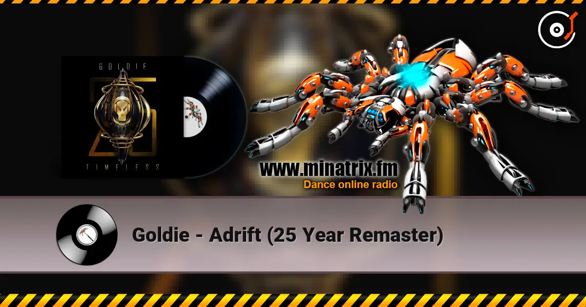 Goldie - Adrift (25 Year Remaster) слухати онлайн у високій якості | Minatrix.FM