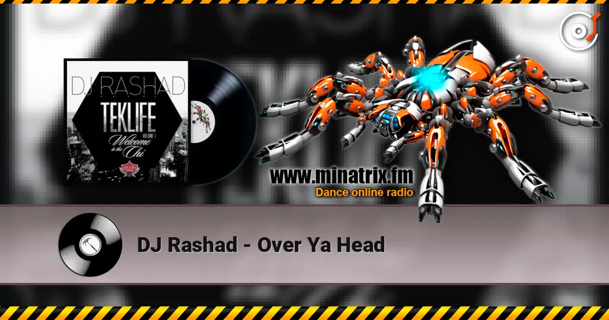 DJ Rashad - Over Ya Head listen online in high quality | Minatrix.FM
