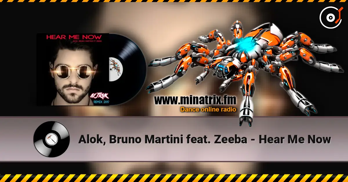 Alok, Bruno Martini feat. Zeeba - Hear Me Now слухати онлайн у високій якості | Minatrix.FM