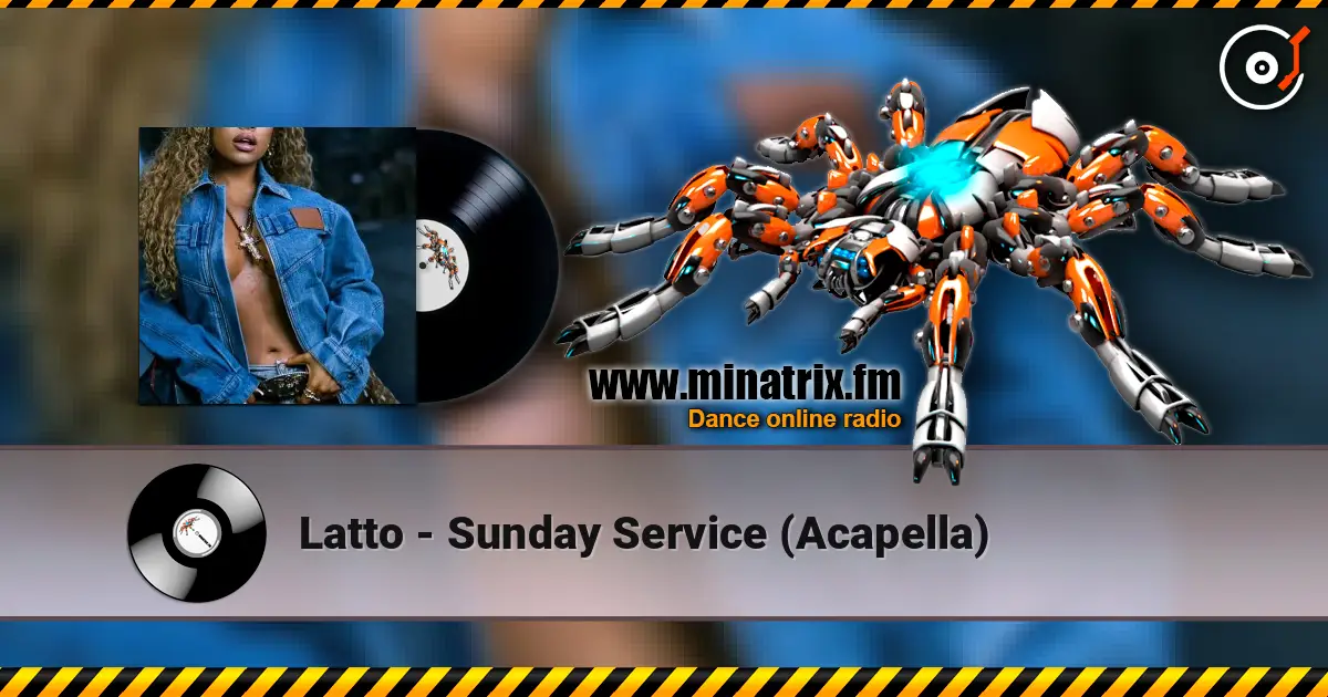 Latto - Sunday Service (Acapella) ������� ���������