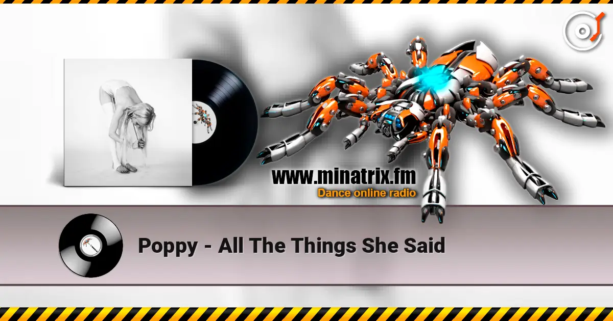 Poppy - All The Things She Said слухати онлайн у високій якості | Minatrix.FM