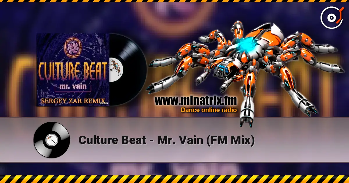 Culture Beat - Mr. Vain (FM Mix) слухати онлайн у високій якості | Minatrix.FM