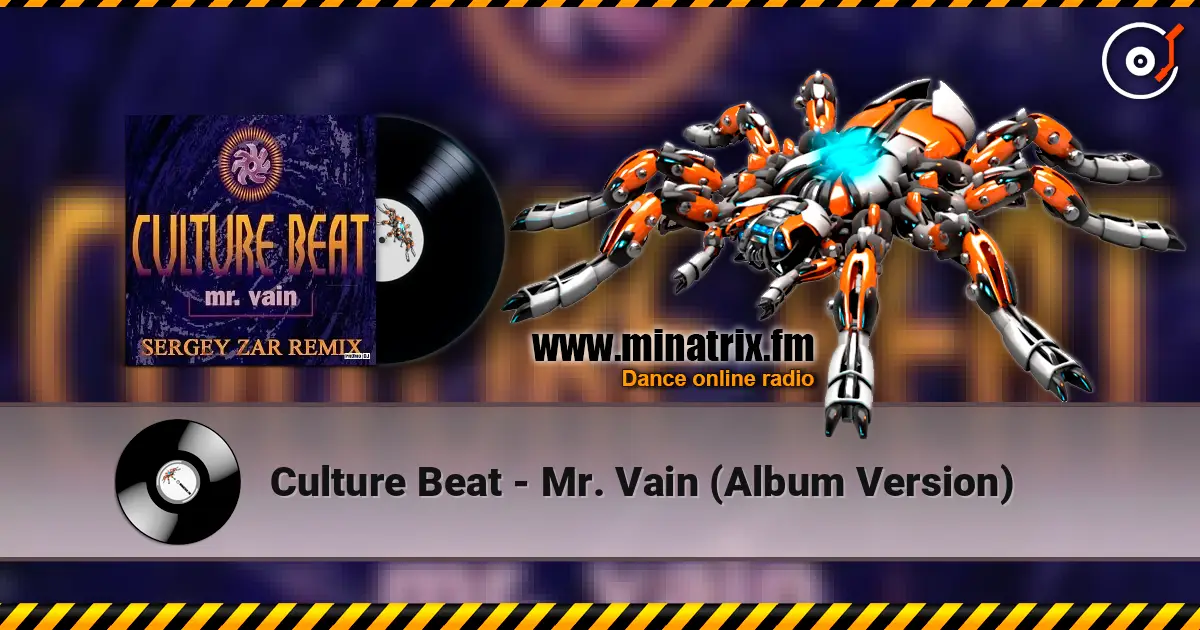 Culture Beat - Mr. Vain (Album Version) слухати онлайн у високій якості | Minatrix.FM