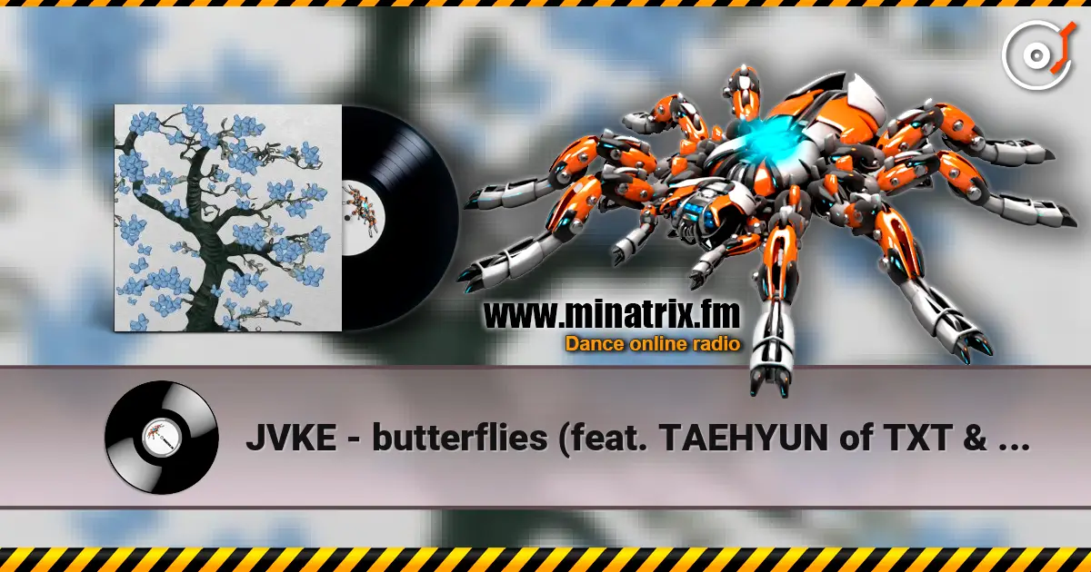 JVKE - butterflies (feat. TAEHYUN of TXT & KIM CHAEWON of LE SSERAFIM) listen online in high quality | Minatrix.FM