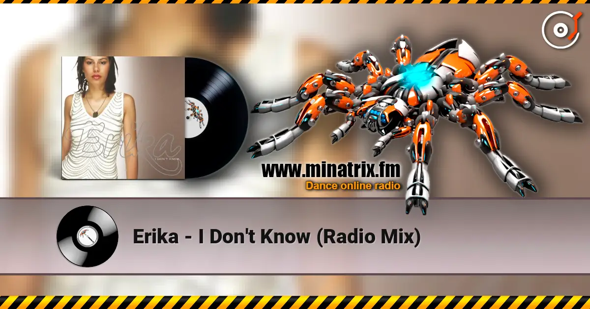 Erika - I Don't Know (Radio Mix) слухати онлайн у високій якості | Minatrix.FM