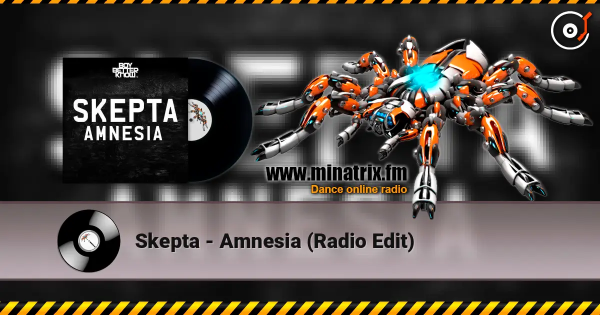 Skepta - Amnesia (Radio Edit) слухати онлайн у високій якості | Minatrix.FM