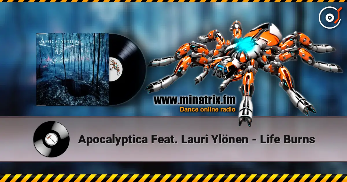 Apocalyptica Feat. Lauri Ylönen - Life Burns слухати онлайн у високій якості | Minatrix.FM
