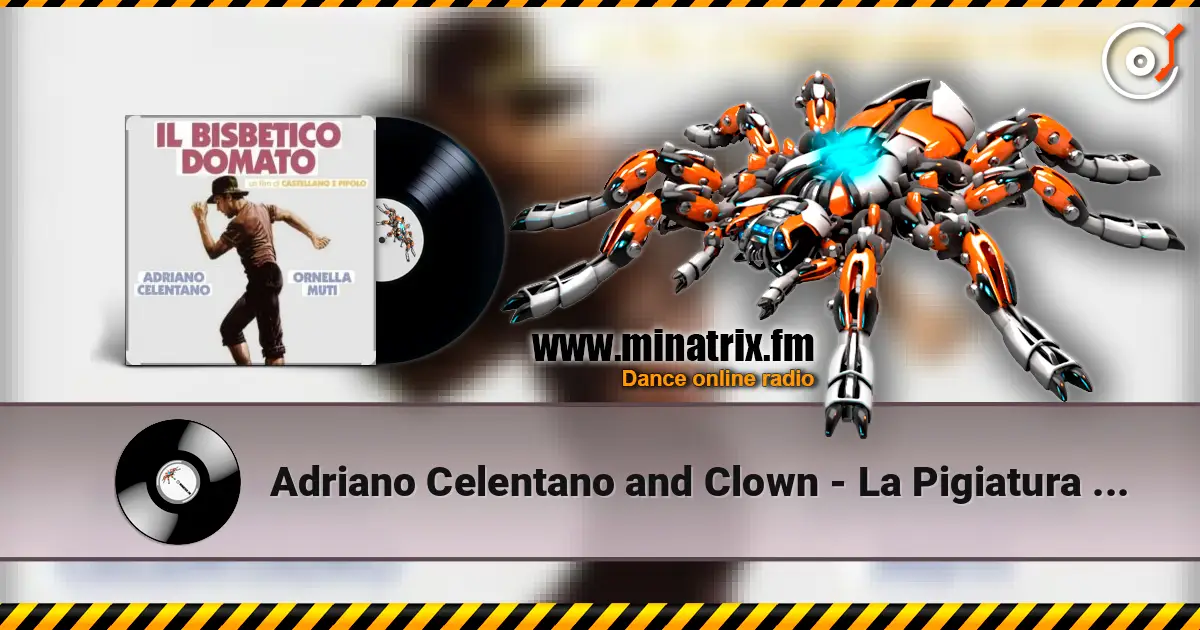 Adriano Celentano and Clown - La Pigiatura (из к/ф Укрощение строптивого) слухати онлайн у високій якості | Minatrix.FM