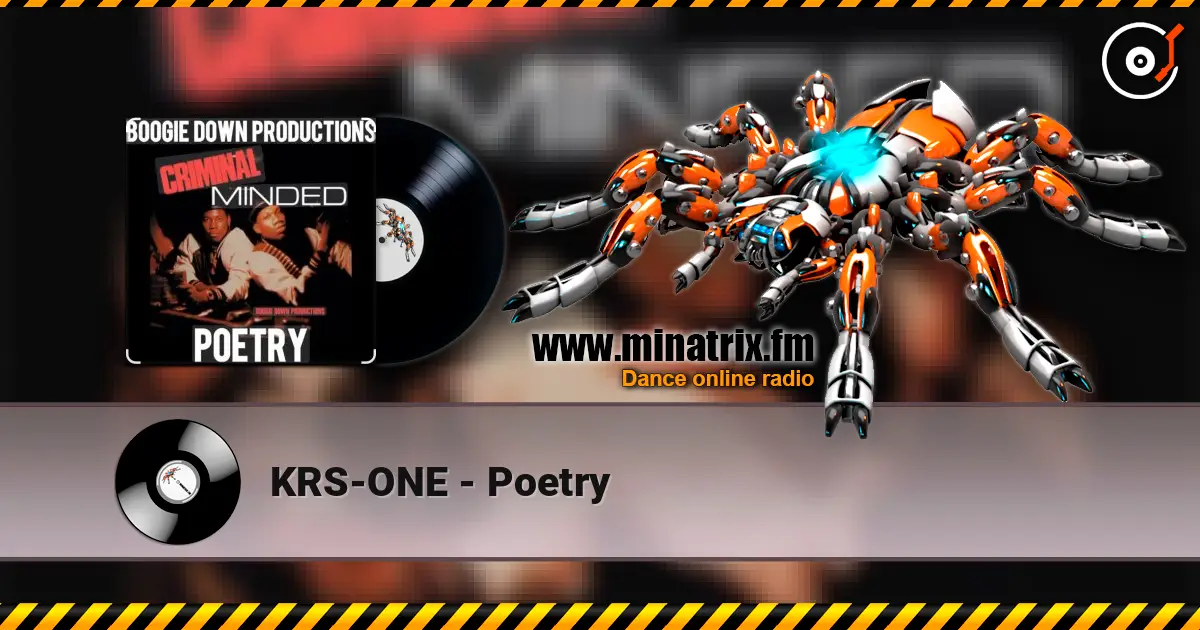KRS-ONE - Poetry слухати онлайн у високій якості | Minatrix.FM